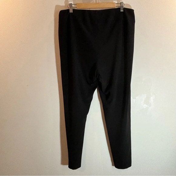 JOSEPH RIBKOFF Sz 16 Elastic Waist Pull On Jersey Knit Tapered Leg Trousers - Picture 8 of 8